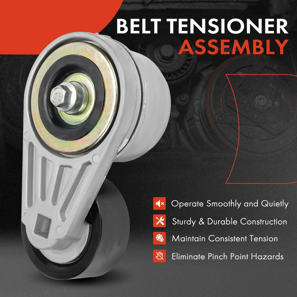 Belt Tensioner with Pulley for Ford F-650 F-750 (2005–2008)