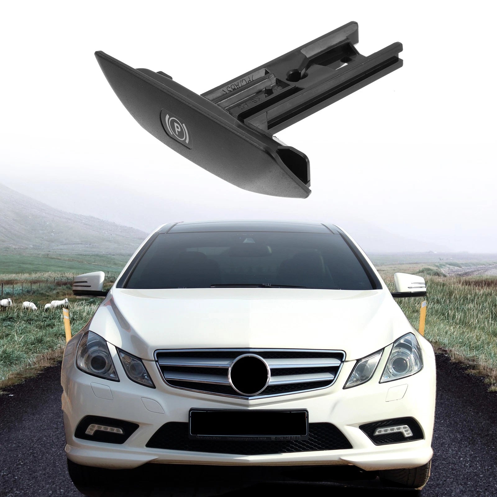 Inner Parking Brake Handle for Mercedes-Benz C250 (2012–2015) A2044270020