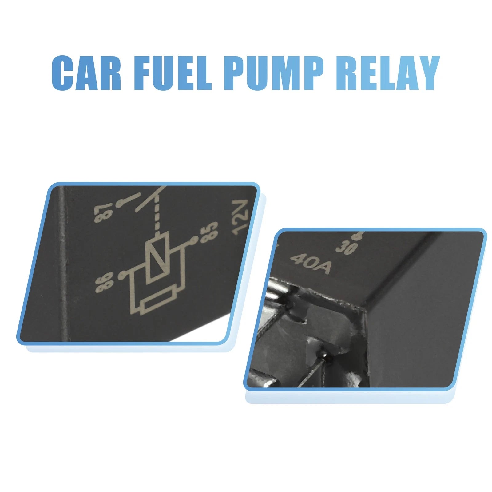 2Pcs Multifunction Car Relay for VW (No.141951253B/311963141B/191911251)