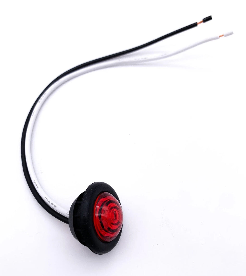 Mini LED Marker Clearance Light with Rubber Grommet for Universal Fit (Fits)