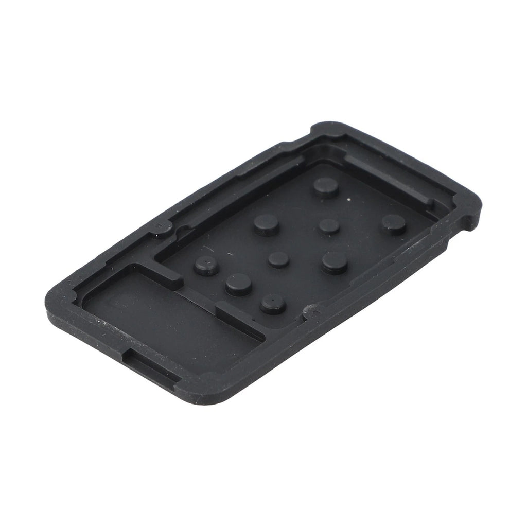 Black Rubber Remote Key Case Pad for Volvo XC60 XC70 V70 S60 S80 (6 Buttons)