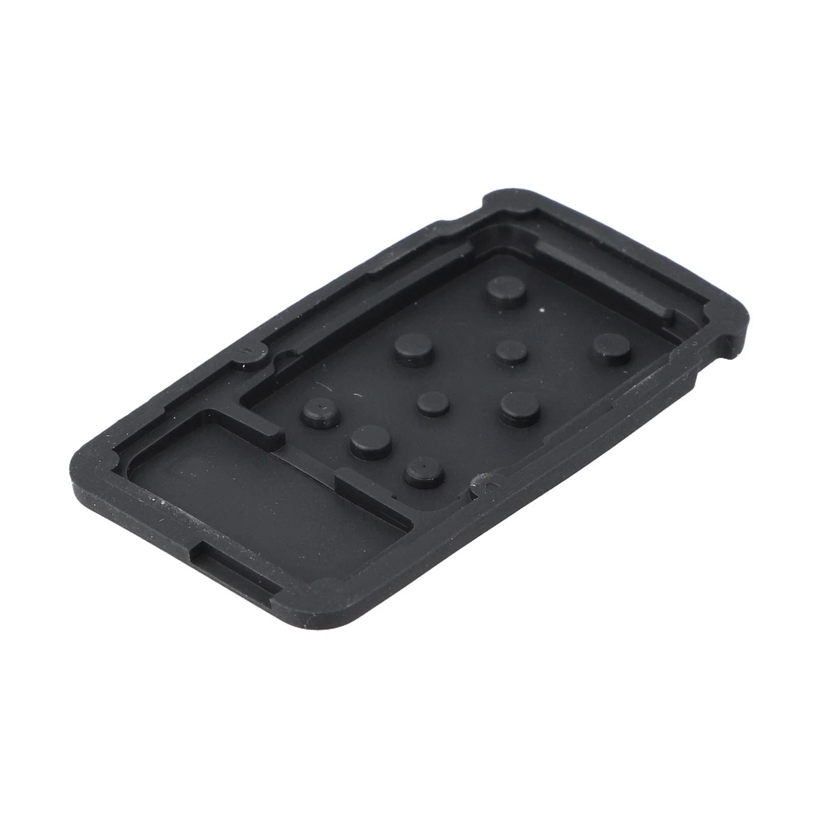 Black Rubber Remote Key Case Pad for Volvo XC60 XC70 V70 S60 S80 (6 Buttons)