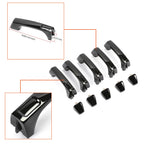 Set of 5 Black Exterior Door Handles for Hummer H3 H3T (2006–2010)