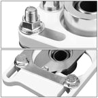 Adjustable Camber Caster Plates for Ford Mustang (1994–2004) - 2.5" White