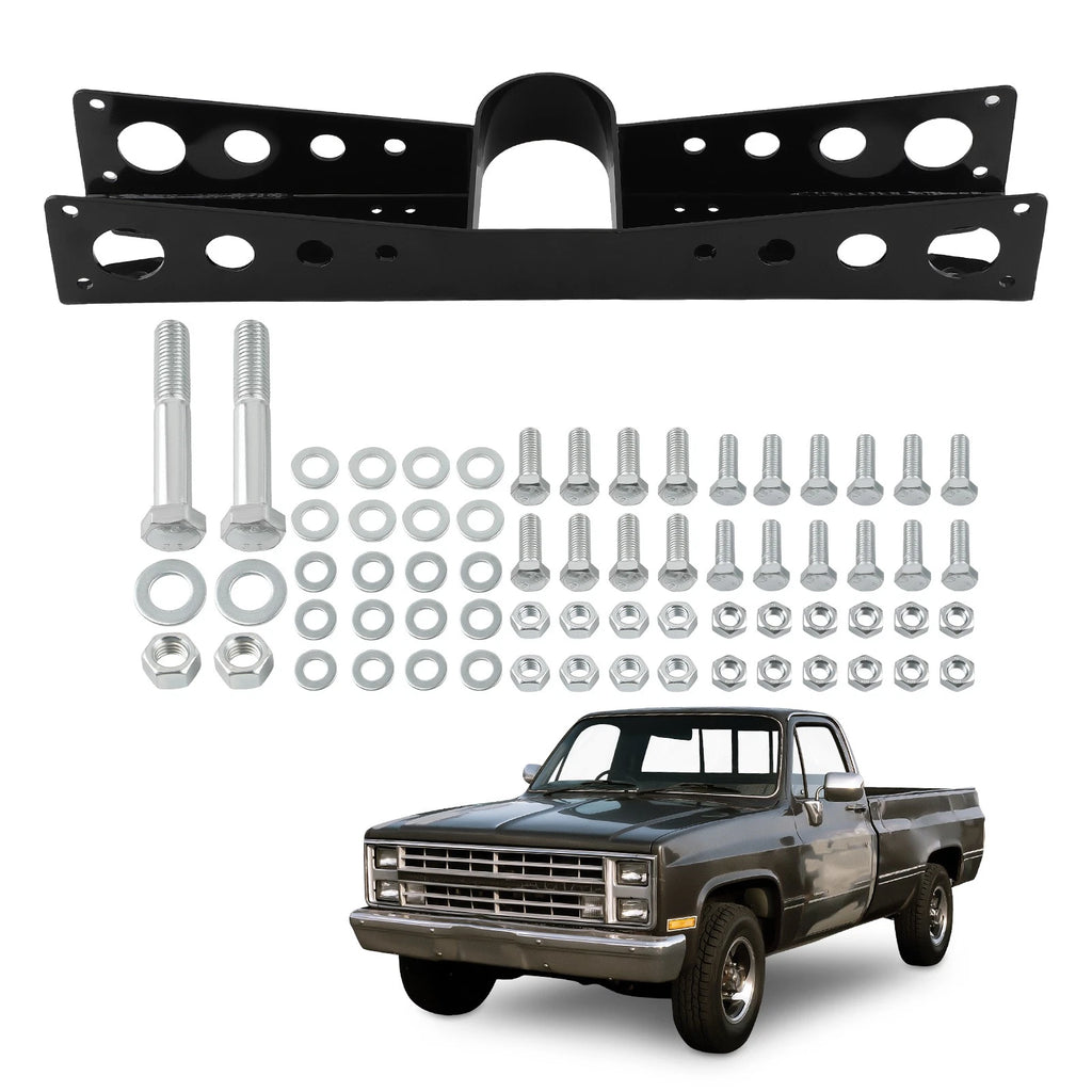 Trailing Arm Crossmember with Anti Squat Brackets for Chevy C10 GMC C15 (1963–1972)