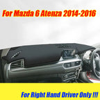 RHD Leather Dashboard Cover Protector Pad for Mazda 6 Atenza (2014–2016)