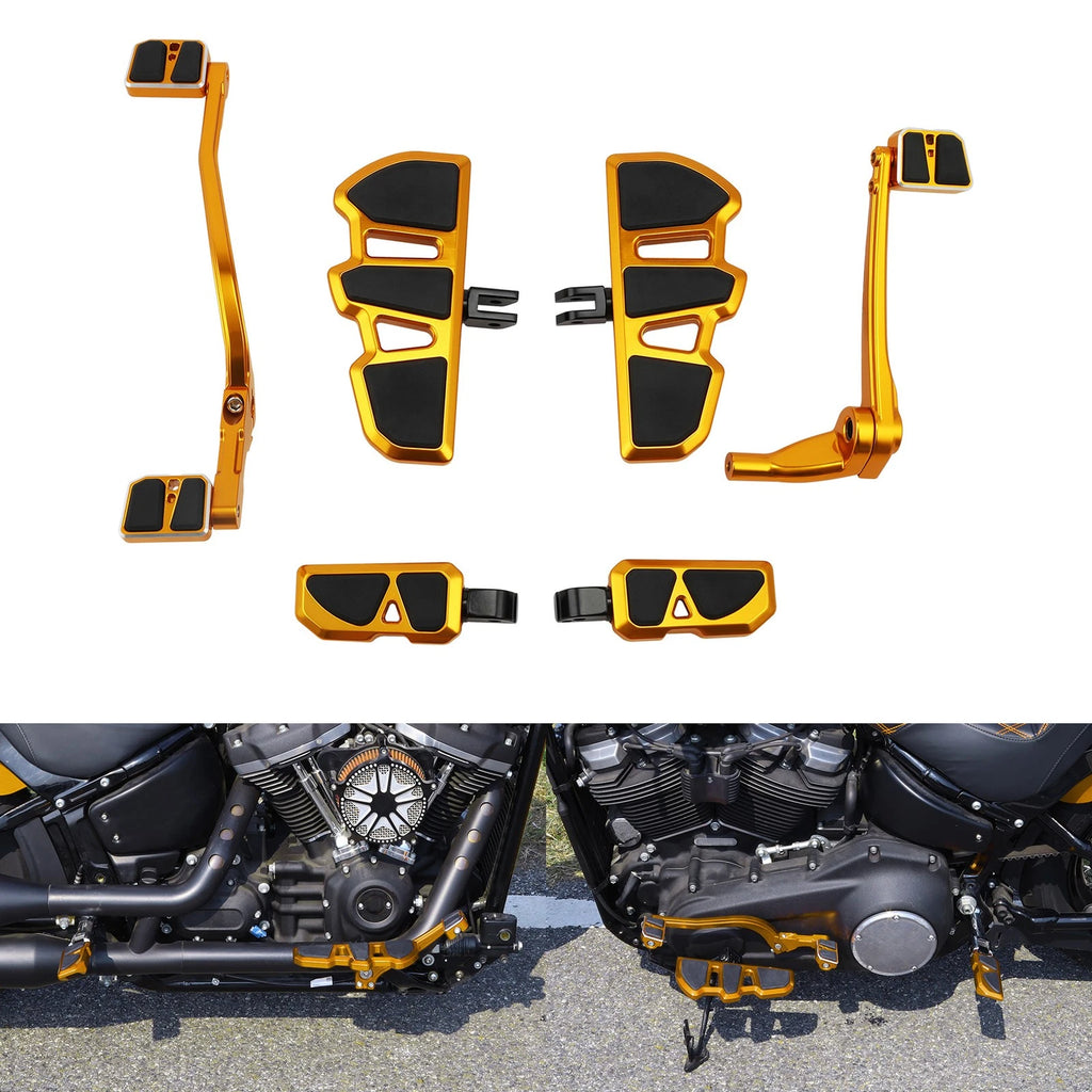 Floorboards Footpeg Brake Arm Pedal Shifter for Harley Low Rider ST (2022–2025)