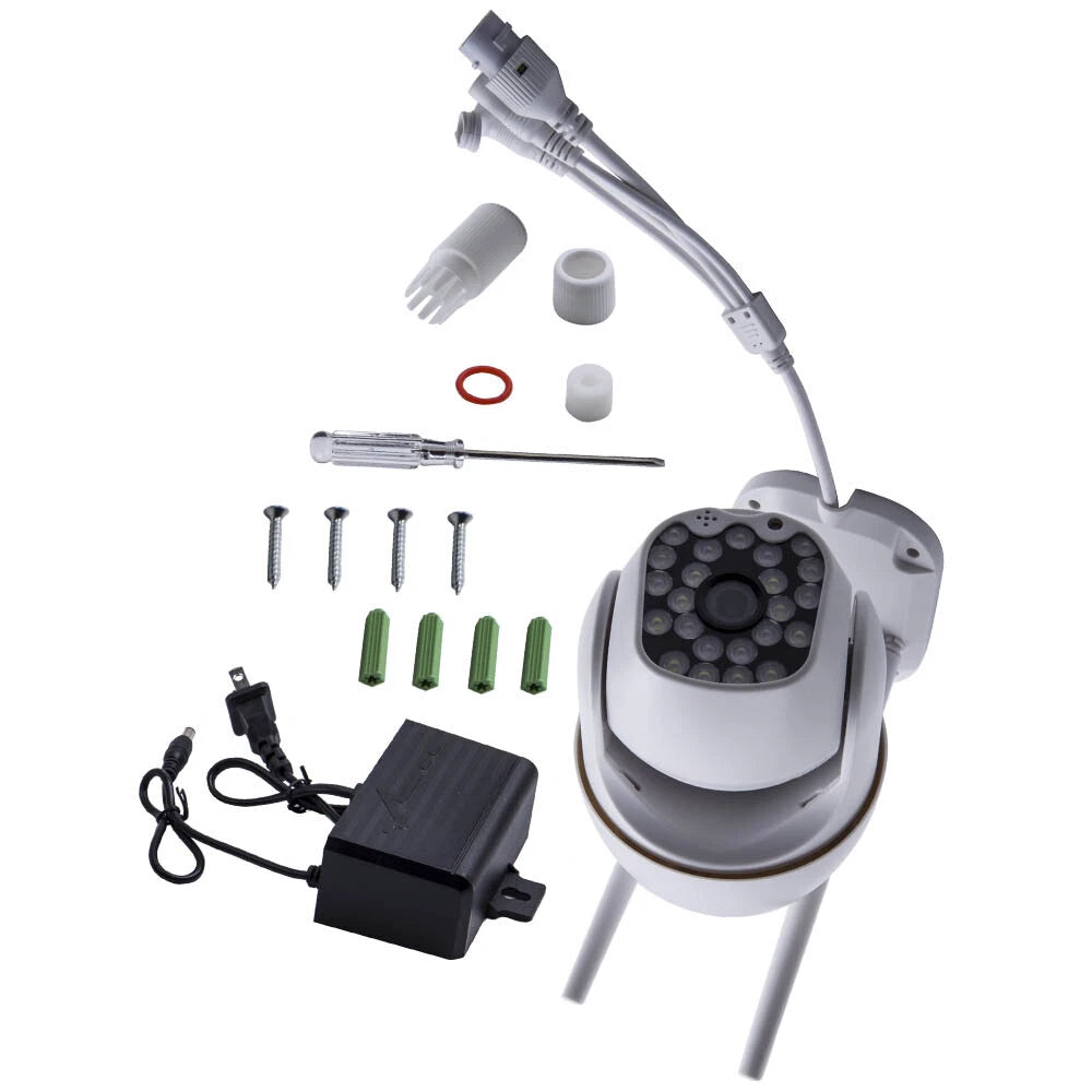 LED IP Camera for Outdoor Monitoring (1080p)
