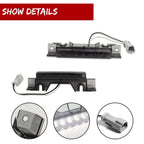 Set of 5 Smoked Lens White LED Cab Roof Marker Lights for Volvo VN/VNL (2003–Present)