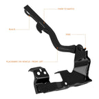 LH Driver Side Steel Engine Hood Hinge for Toyota Camry (2012–2014)