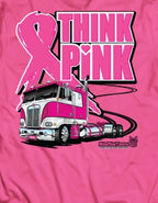 Hoodie for Big Rig Trucks "Think Pink"