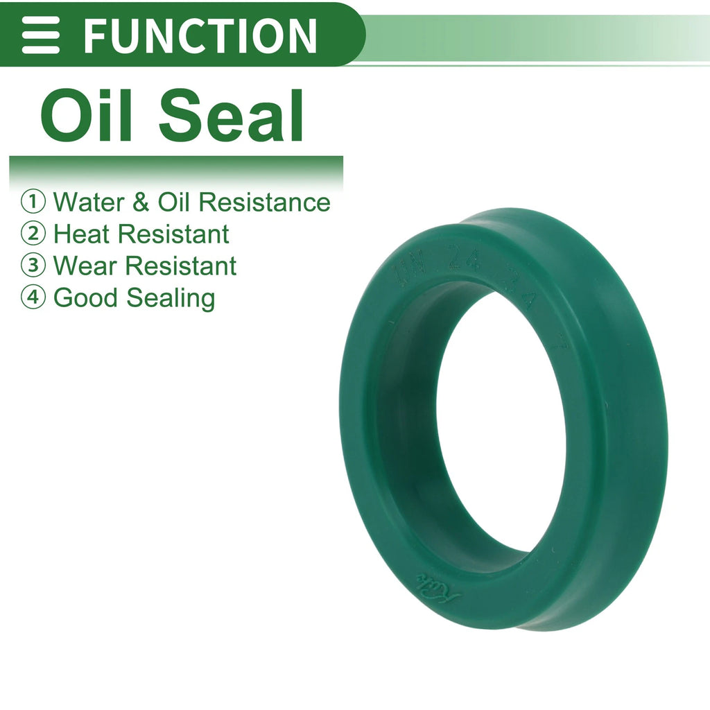 Set of 5 Oil Seal Ring 24x34x7mm for Rotary Shaft (High Pressure)