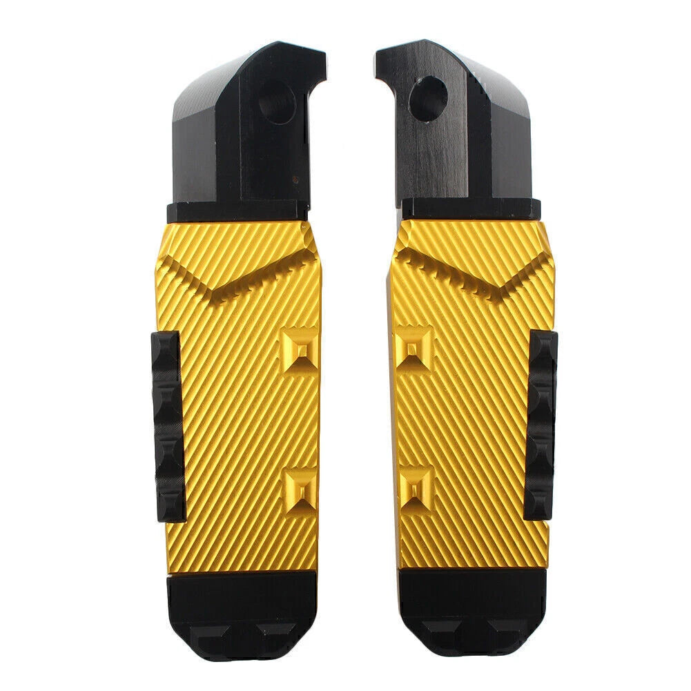 CNC Rear Passenger Footrests Foot Pegs for Yamaha FZ1 YZF R3 (2006–2020) Gold