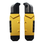 CNC Rear Passenger Footrests Foot Pegs for Yamaha FZ1 YZF R3 (2006–2020) Gold