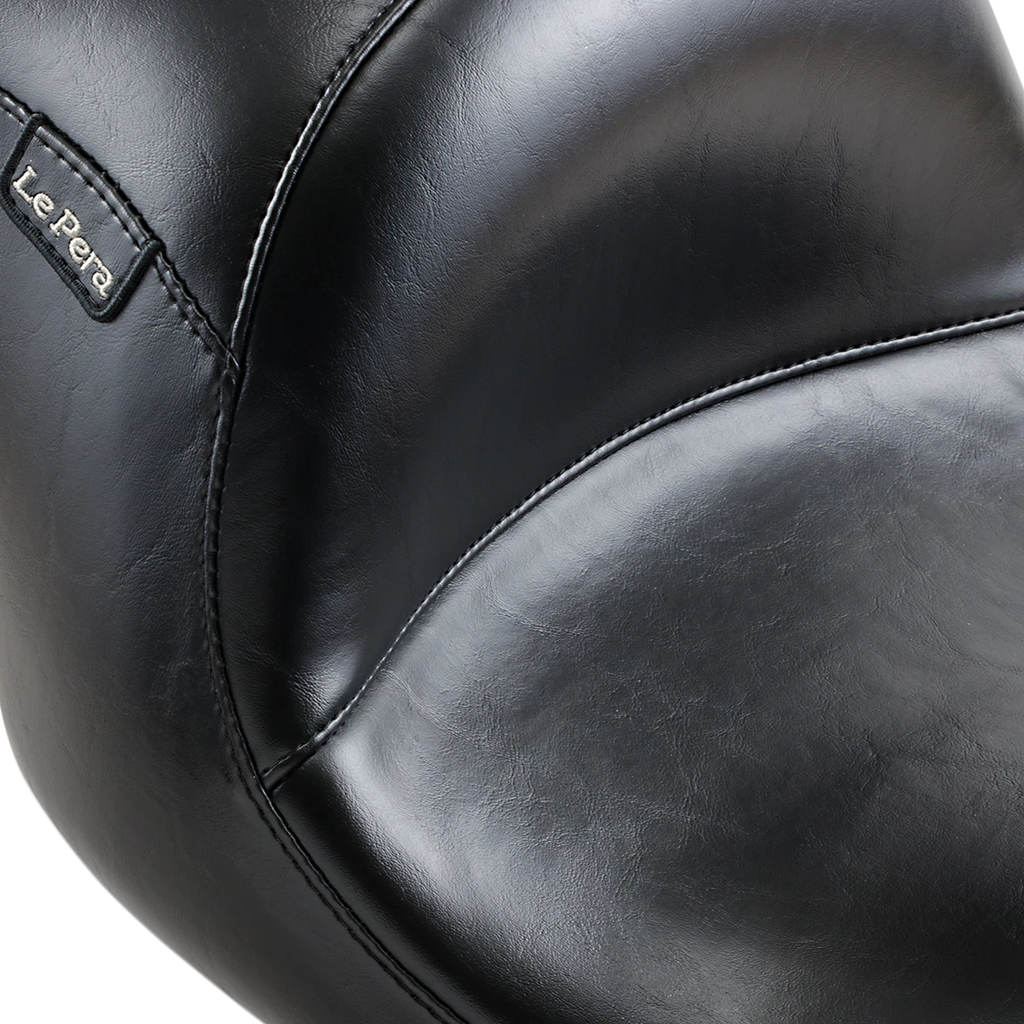LE PERA Maverick Up-Front Seat for Harley FL (2008–2023) - Smooth Black