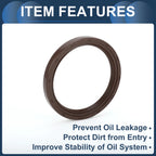 1 Pc Rear Crankshaft Oil Seal for Toyota Celica RAV4 Solara (1999–2005) No.9031185009