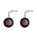 2X 2" Round LED Side Marker Light Kit for
