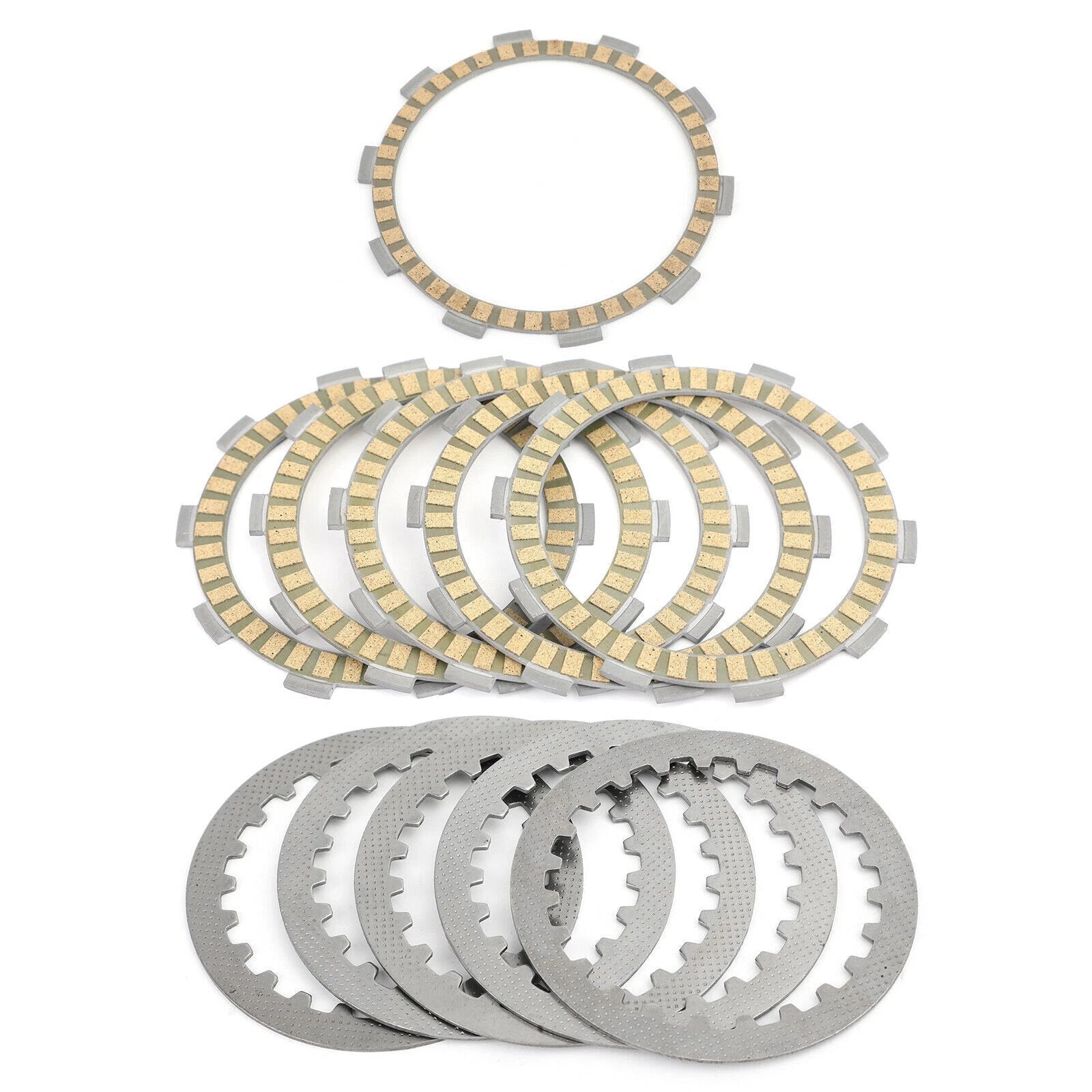 Clutch Kit Steel & Friction Plates for Yamaha FZR250 FZR250R FZX250 (1987–1994)