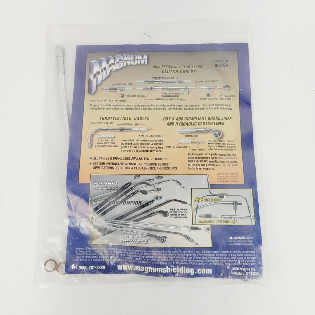 Magnum ABS-Specific Front Brake Line Kit AS37615 for Harley (2014–Present)