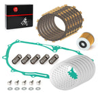 Clutch Plates w/Gasket Kit for Yamaha XVS650