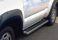 4" Silver Running Boards for Toyota Tundra Regular Cab (2007–2017)