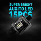 LED License Plate Light for Chevy Silverado GMC Sierra 1500 2500 3500 (2014–2021)