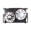 Replacement Radiator/Condenser Fan Assembly w/Two Fans Side By Side