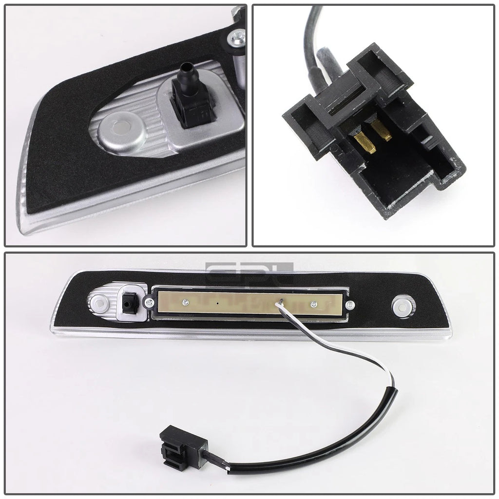 LED Third Brake Light for Jeep Grand Cherokee (2005–2010) - Black Housing