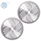 Set of 2 Carbide Tip Brush Blades for Cutter (10" x 60T)