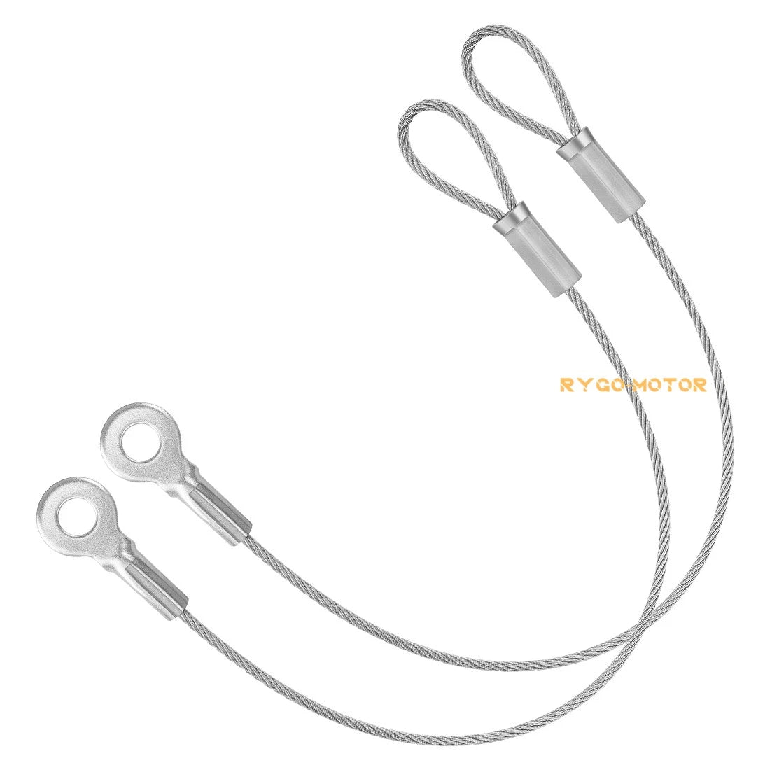 2 Tailgate Cables for Polaris Ranger 400 500 570 800 EV (2006–2019) 7081636 7082076