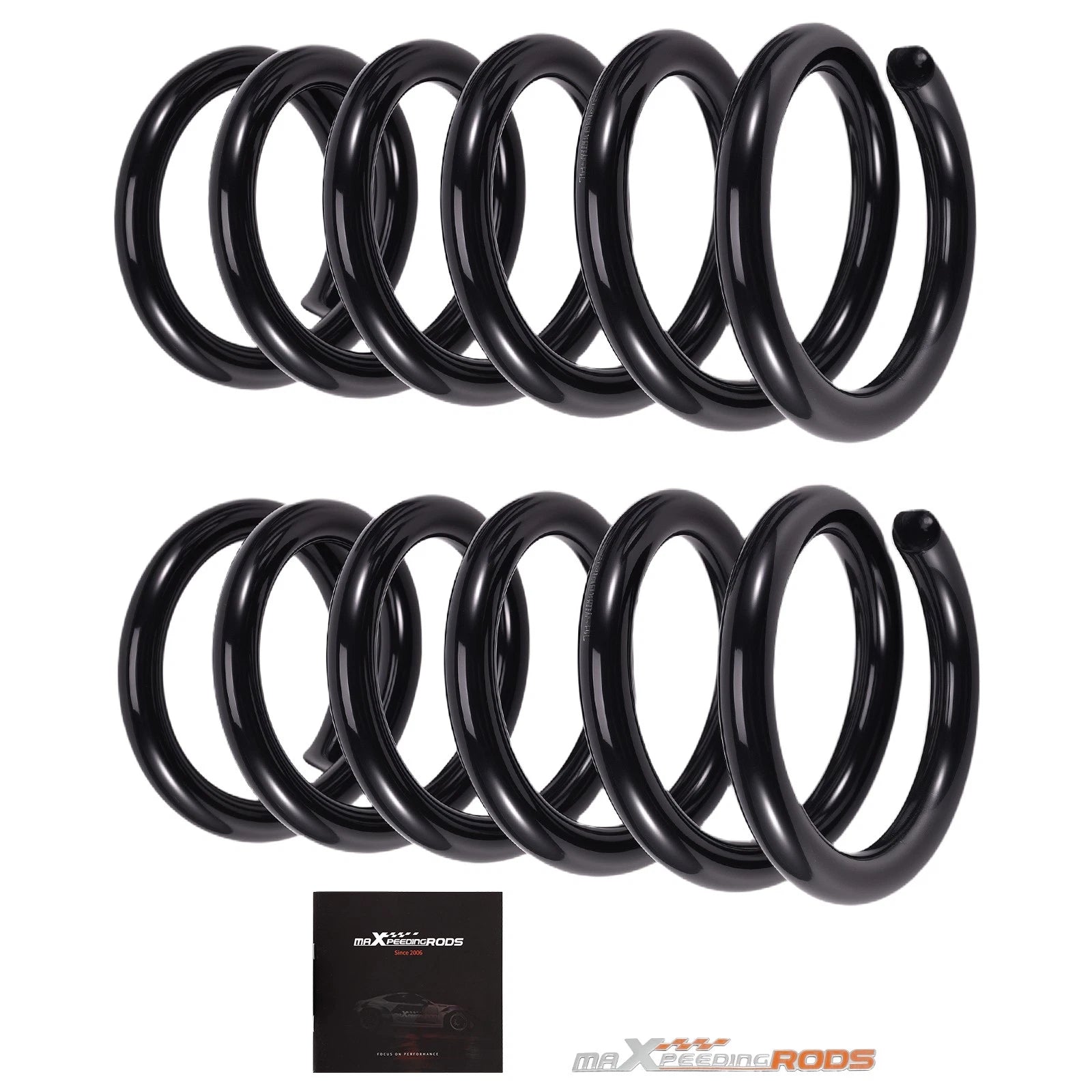 2" Drop Steel Coil Springs for Dodge Ram 1500 (1994–2001) 2WD Front Kit