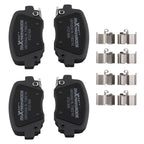 Rear Ceramic Brake Pads Kit for Chrysler 200 (2015–2017) Jeep Renegade (2015–2023)