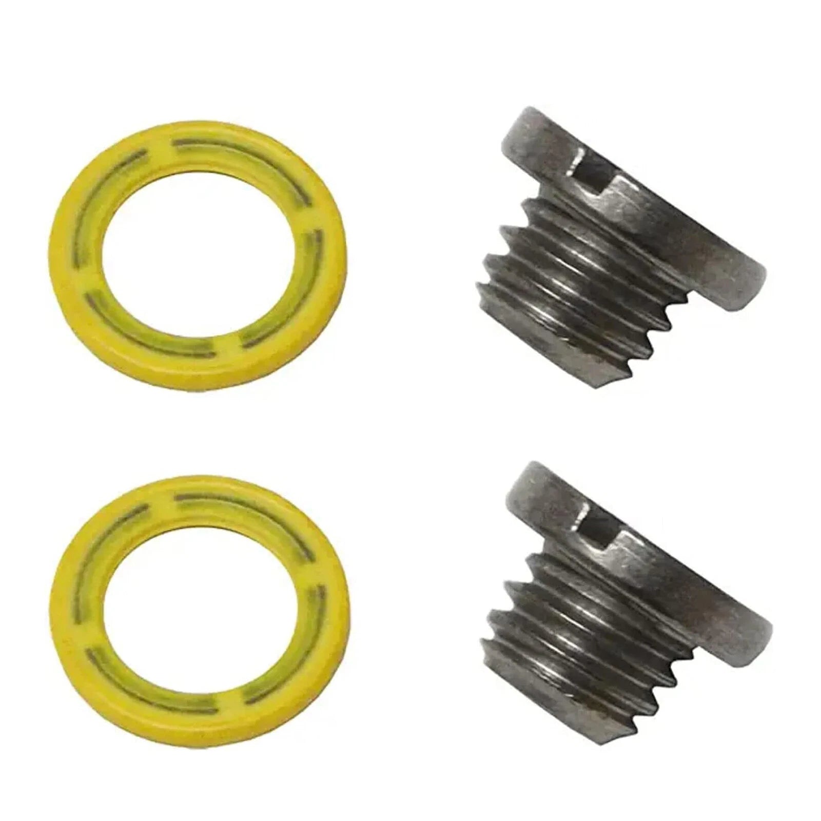 2PCS Drain Screw Kit for Mercury Marine MerCruiser (10-79953Q04, 18-2244)