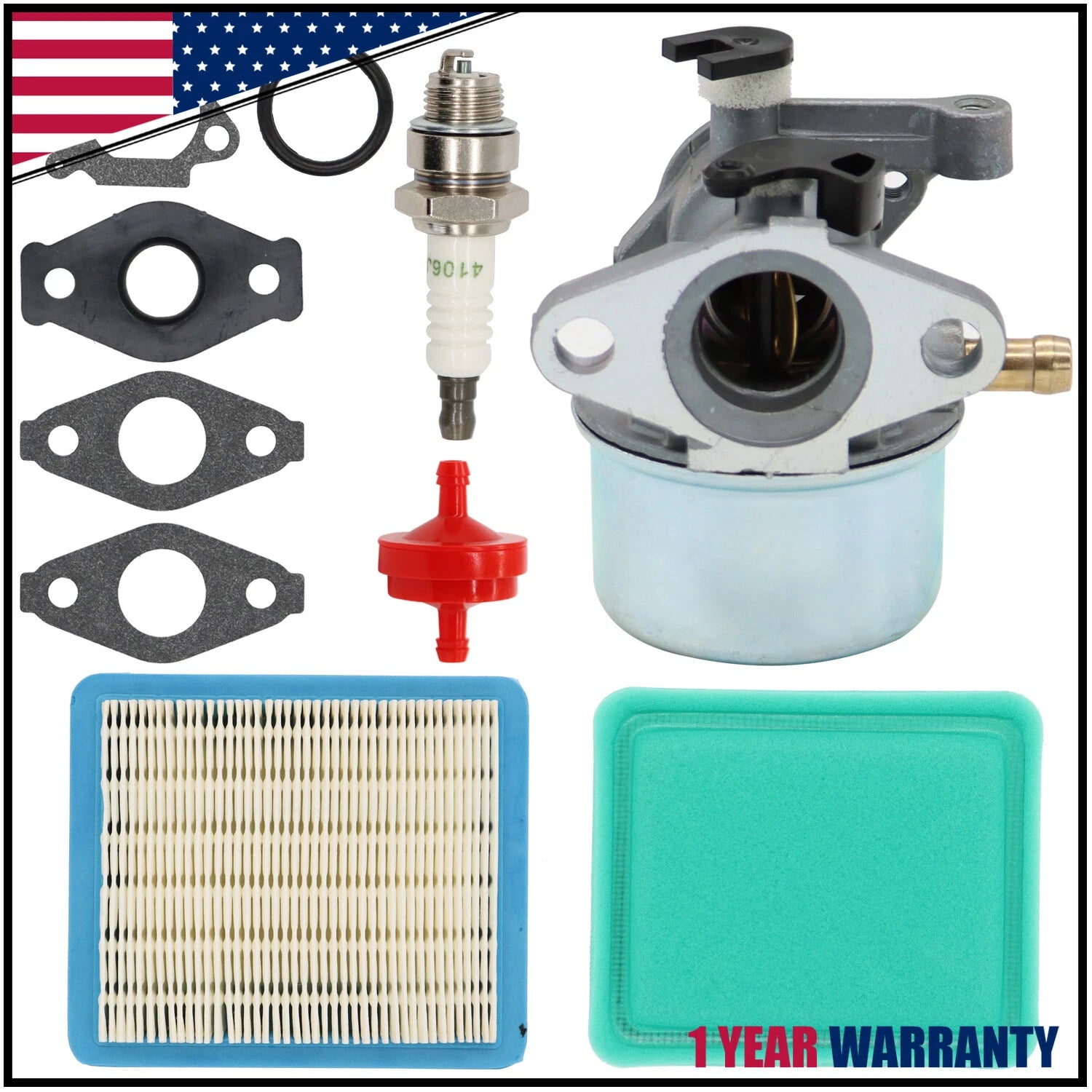 Carburetor Kit for Briggs & Stratton 126T02 124L05 124L07 124T02 725AWD (N/A)