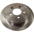 Set of 4 Brake Discs for Jeep Liberty (2003–2007) Plain Surface