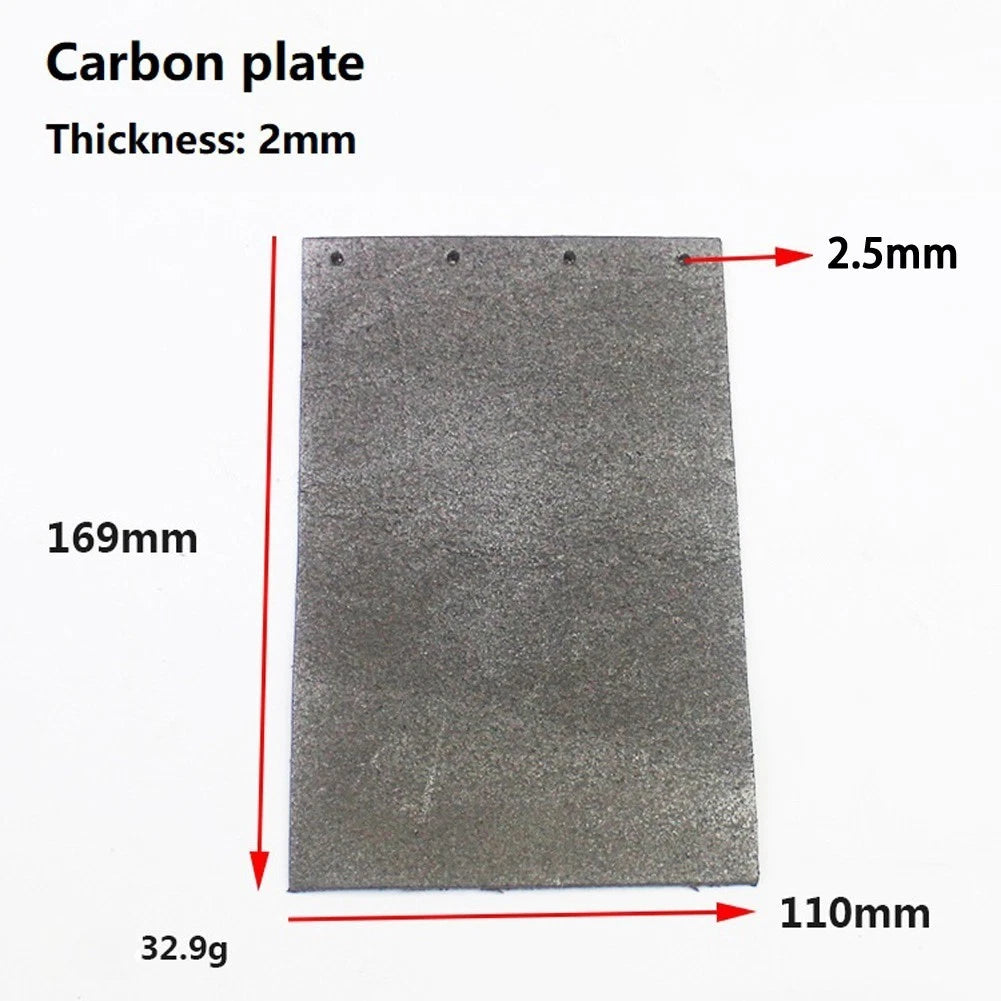 Set of 2 Carbon Base Plate Pads for 9403, MT190, MT9 Belt Sander (169x110mm)