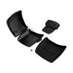 Black Razor Trunk Luggage Backrest Pad for Harley Touring Road Glide (2014–2024)