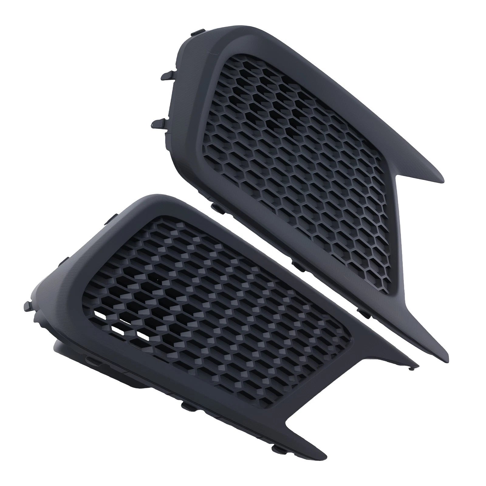 Pair Front Bumper Fog Lamp Grille Cover for Subaru WRX STI (2018–2020)