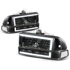 LED DRL Turn Signal Headlight for Tahoe/Suburban (2007–2014)