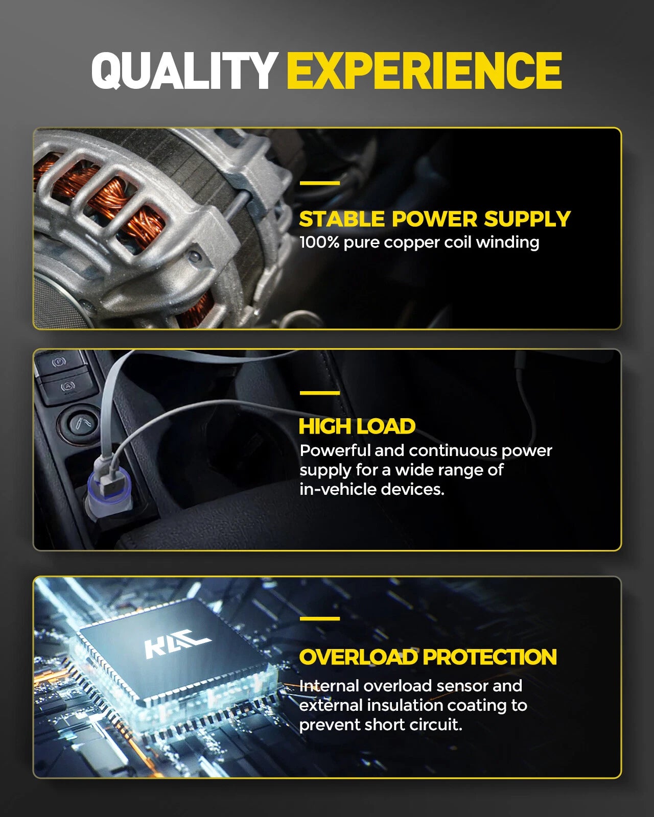 Alternator for Subaru Outback Legacy (2010–2012)
