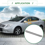 2X Front Left & Right Weatherstrip Window Seal for Toyota Camry (1997–2001)