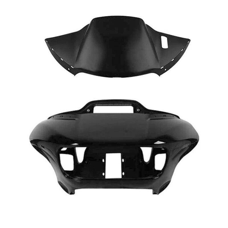 Black Inner & Outer Fairings Air Duct for Harley Road Glide (2015–2023)