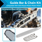 24'' Bar and Chain Kit 3/8 .063 84DL for Stihl MS440 MS460 MS660 MS661