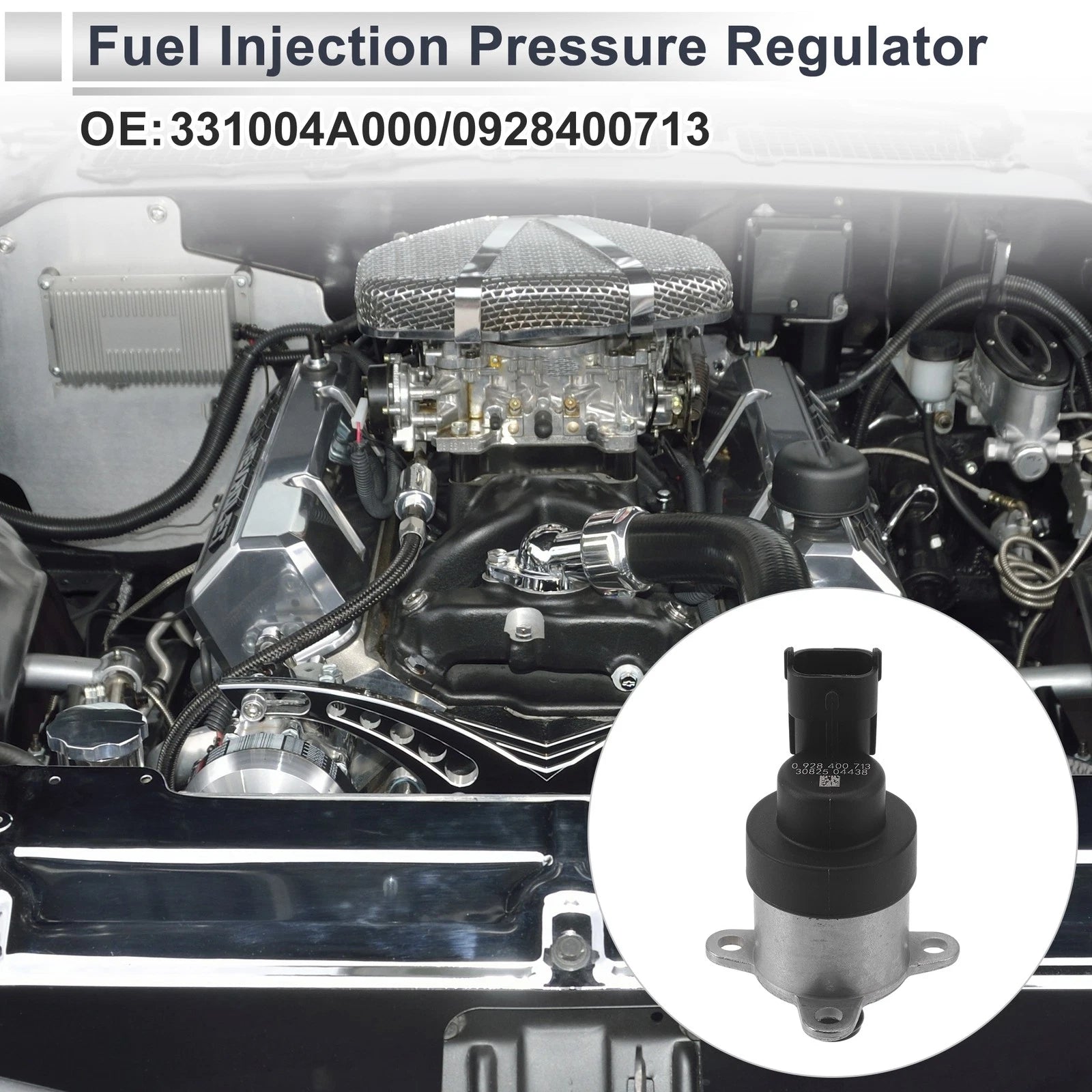 Fuel Pressure Regulator for Kia Sorento (2002–2011) No. 331004A000 Metal 20-70 Psi