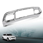 Front Bumper Lower Fascia Grille Frame Chrome for Jeep Grand Cherokee (2017–2022)