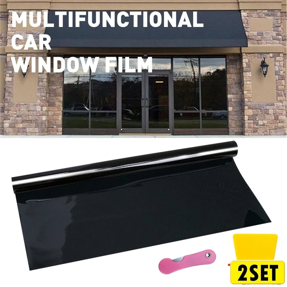 Set of 2 3M Window Film Tint VLT 0.05 20" x 10ft for Car Home Glass