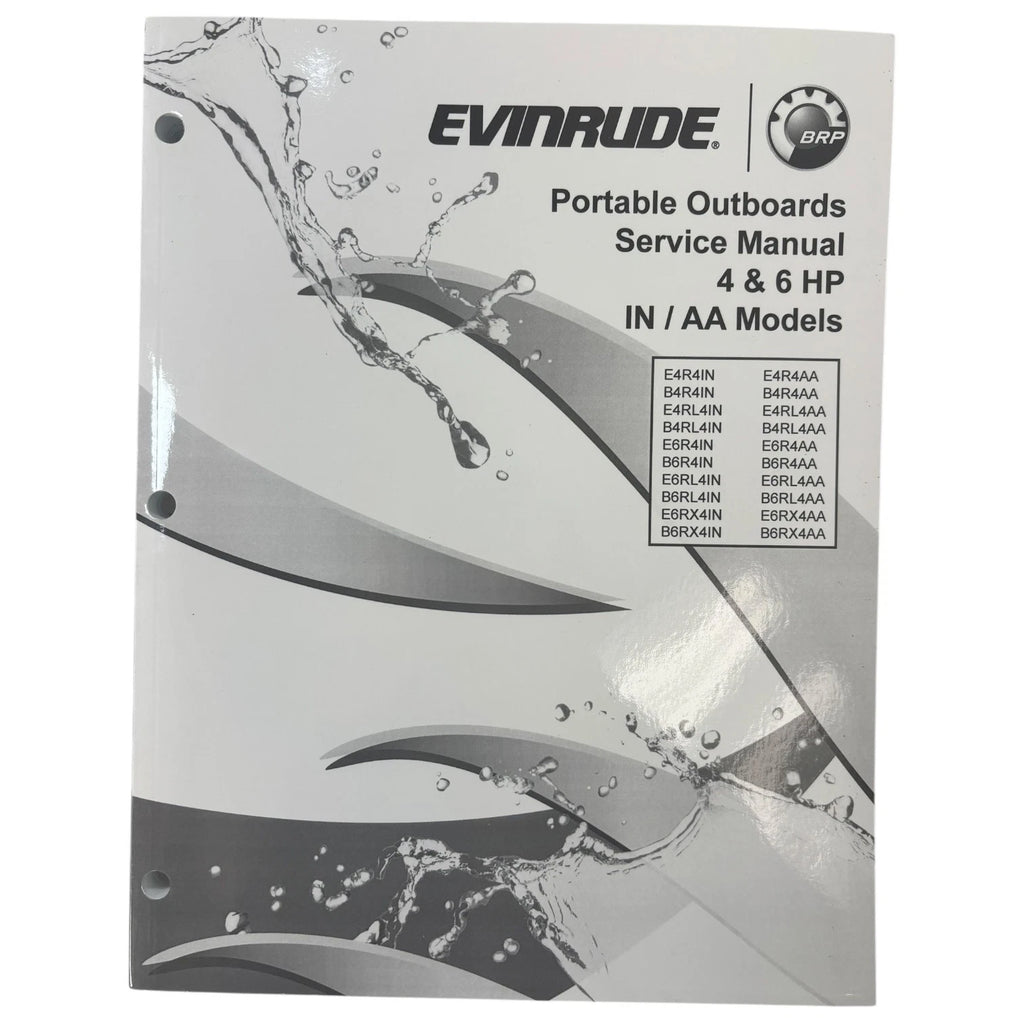 Service Manual for Evinrude Portable Outboards 4/6 HP (2012) 5008849
