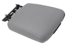 Leather Console Lid Armrest Cover for Kia Telluride (2020) - Gray
