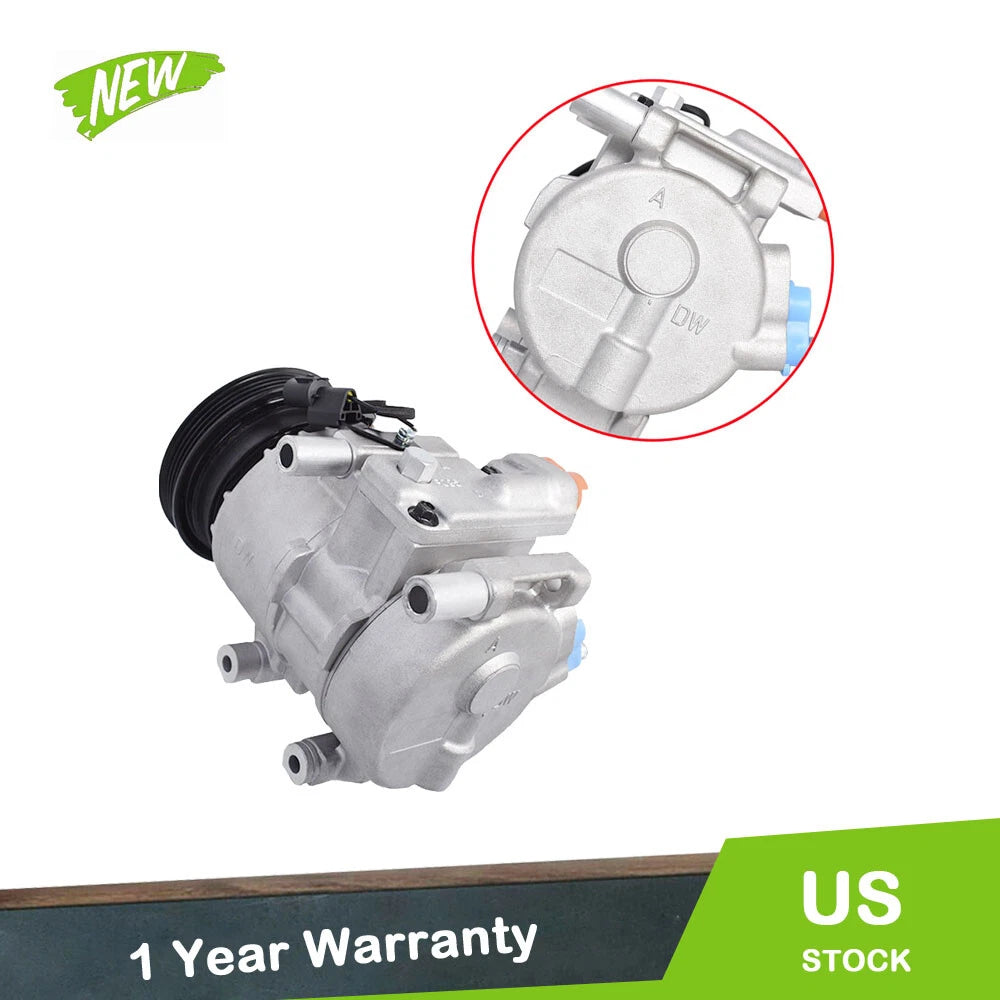 Air Conditioner Compressor w/ Clutch for Kia Spectra/Spectra5 (2007–2009)
