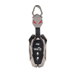 1x Black 5-Button Remote Key Shell Case for Dodge Ram 1500 (2019–2023)